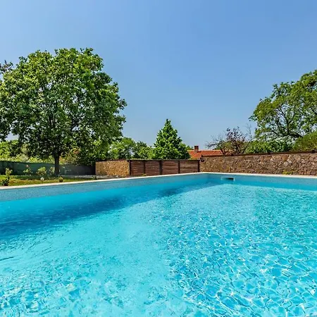 House Palmera With Swimming Pool And A Large Terrace Medulin